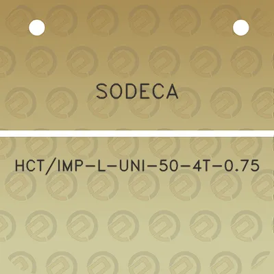 sodeca-hctimp-l-uni-50-4t-075