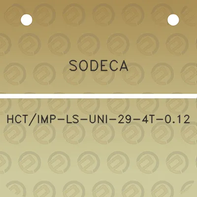 sodeca-hctimp-ls-uni-29-4t-012