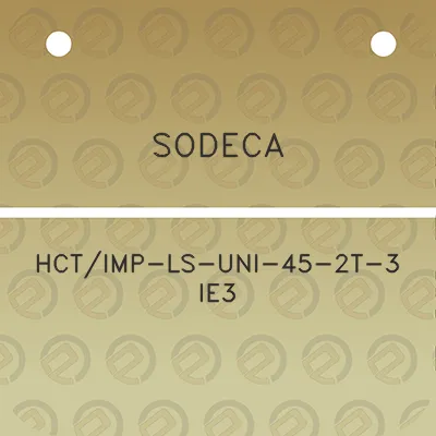 sodeca-hctimp-ls-uni-45-2t-3-ie3