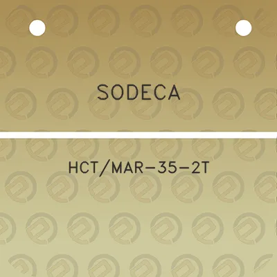 sodeca-hctmar-35-2t