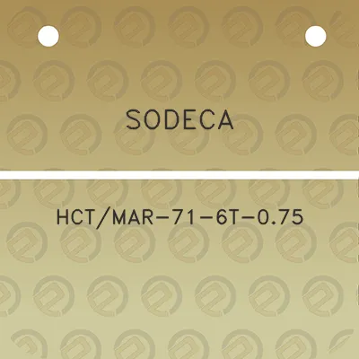 sodeca-hctmar-71-6t-075