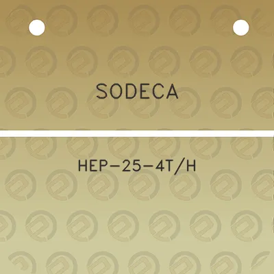 sodeca-hep-25-4th