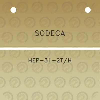 sodeca-hep-31-2th