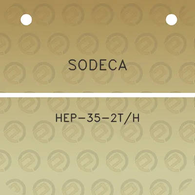 sodeca-hep-35-2th