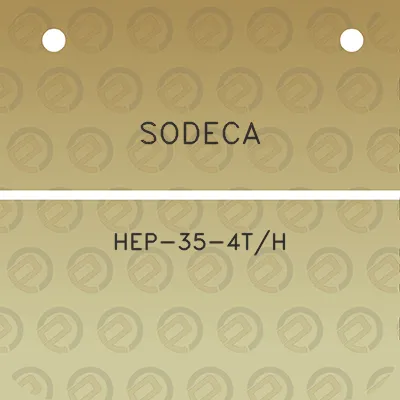 sodeca-hep-35-4th