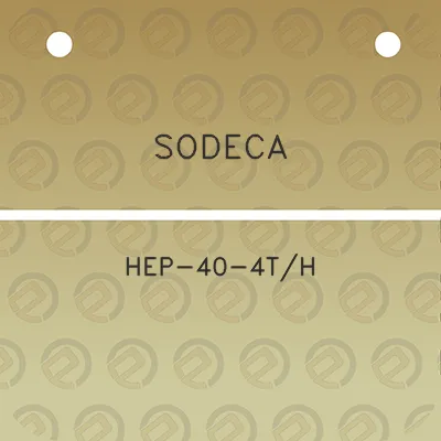 sodeca-hep-40-4th