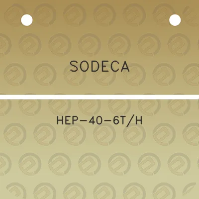 sodeca-hep-40-6th