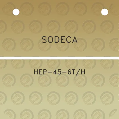 sodeca-hep-45-6th