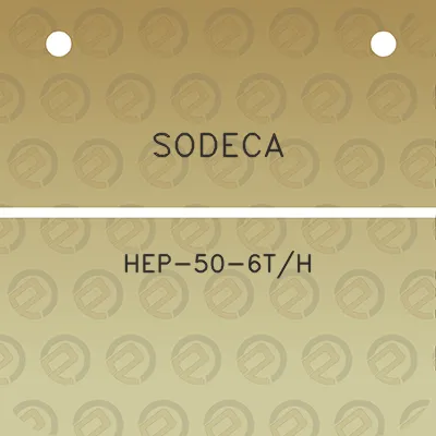 sodeca-hep-50-6th