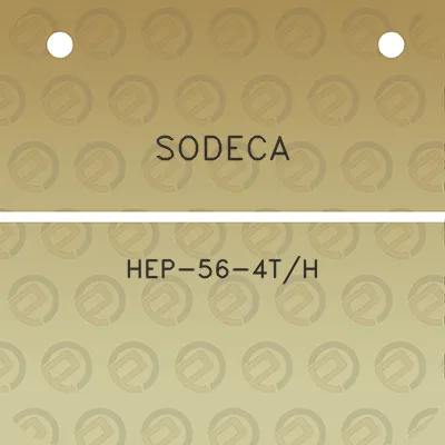 sodeca-hep-56-4th