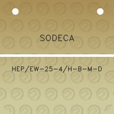 sodeca-hepew-25-4h-b-m-d