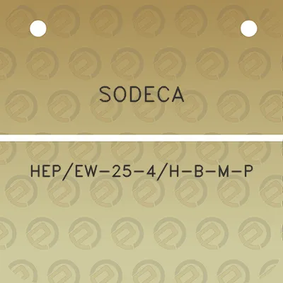 sodeca-hepew-25-4h-b-m-p