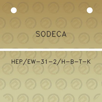 sodeca-hepew-31-2h-b-t-k