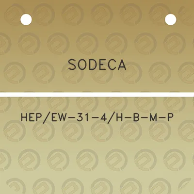 sodeca-hepew-31-4h-b-m-p