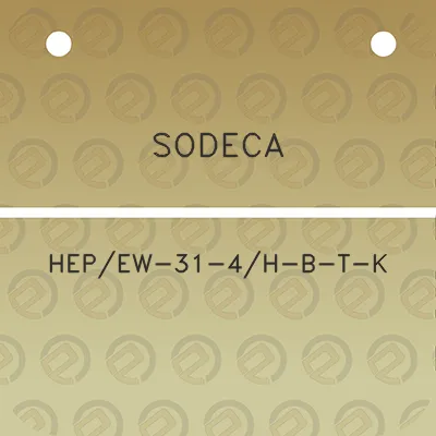 sodeca-hepew-31-4h-b-t-k