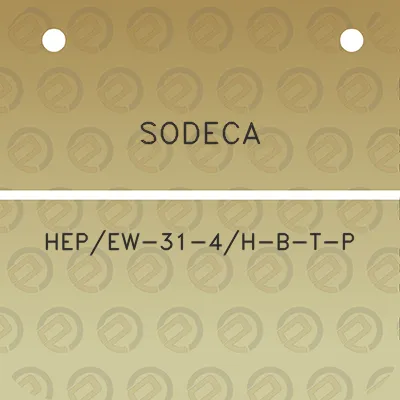 sodeca-hepew-31-4h-b-t-p