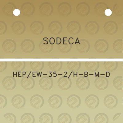 sodeca-hepew-35-2h-b-m-d