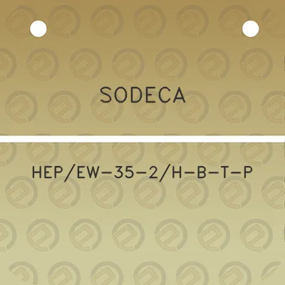 sodeca-hepew-35-2h-b-t-p