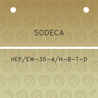 sodeca-hepew-35-4h-b-t-d