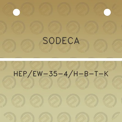 sodeca-hepew-35-4h-b-t-k