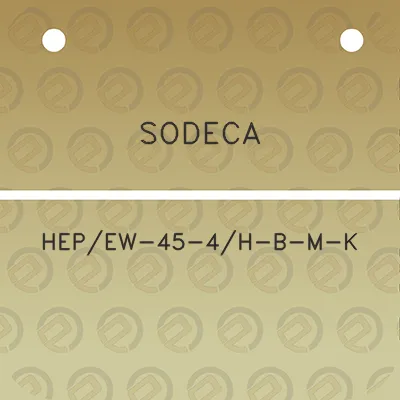 sodeca-hepew-45-4h-b-m-k