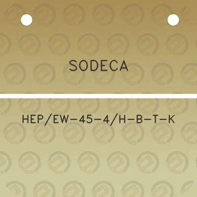 sodeca-hepew-45-4h-b-t-k