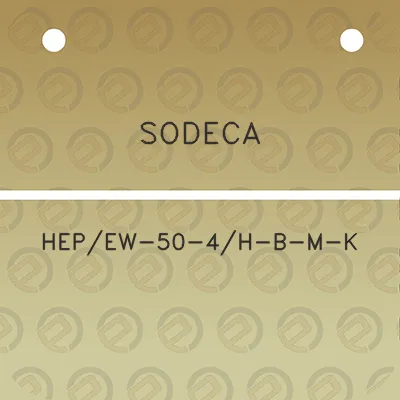 sodeca-hepew-50-4h-b-m-k