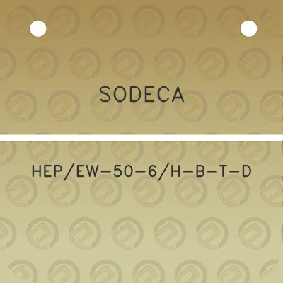 sodeca-hepew-50-6h-b-t-d