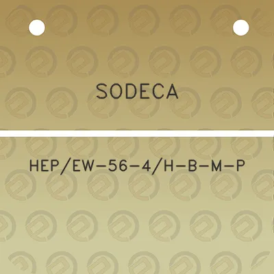 sodeca-hepew-56-4h-b-m-p