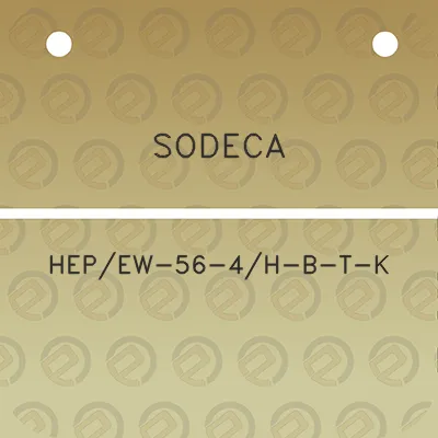 sodeca-hepew-56-4h-b-t-k