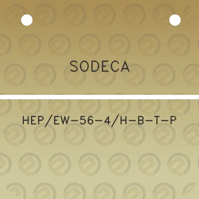 sodeca-hepew-56-4h-b-t-p