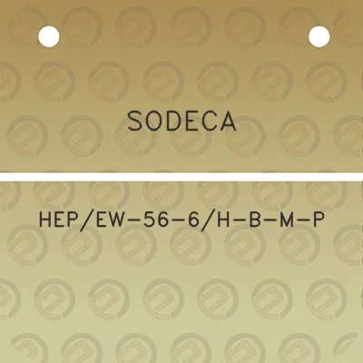 sodeca-hepew-56-6h-b-m-p