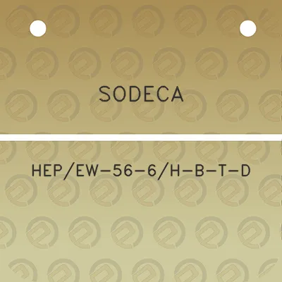 sodeca-hepew-56-6h-b-t-d