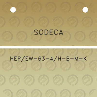 sodeca-hepew-63-4h-b-m-k