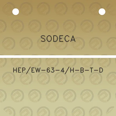 sodeca-hepew-63-4h-b-t-d