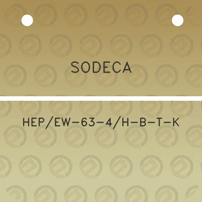 sodeca-hepew-63-4h-b-t-k