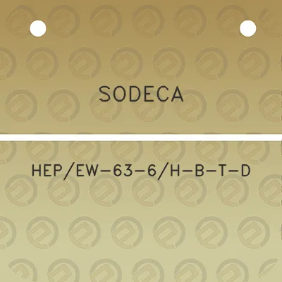 sodeca-hepew-63-6h-b-t-d