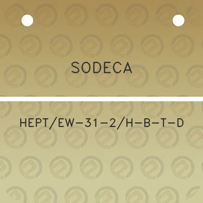 sodeca-heptew-31-2h-b-t-d