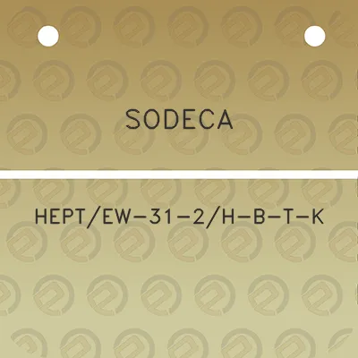 sodeca-heptew-31-2h-b-t-k