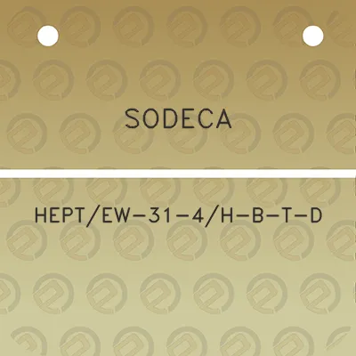 sodeca-heptew-31-4h-b-t-d