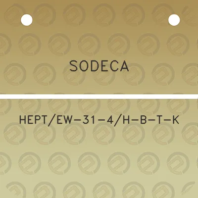 sodeca-heptew-31-4h-b-t-k