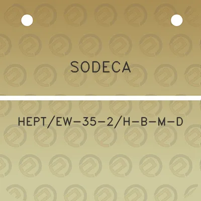 sodeca-heptew-35-2h-b-m-d