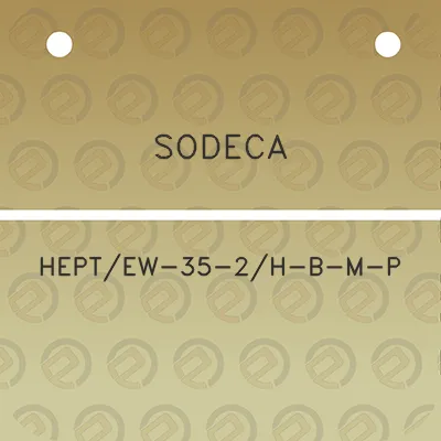 sodeca-heptew-35-2h-b-m-p