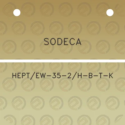 sodeca-heptew-35-2h-b-t-k