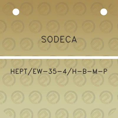 sodeca-heptew-35-4h-b-m-p