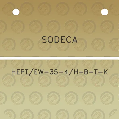 sodeca-heptew-35-4h-b-t-k