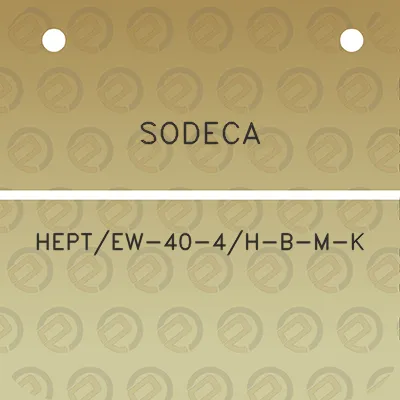 sodeca-heptew-40-4h-b-m-k