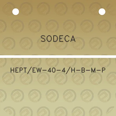 sodeca-heptew-40-4h-b-m-p