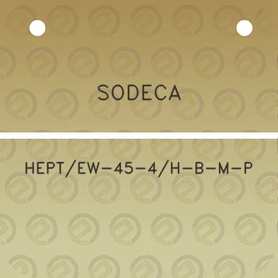 sodeca-heptew-45-4h-b-m-p