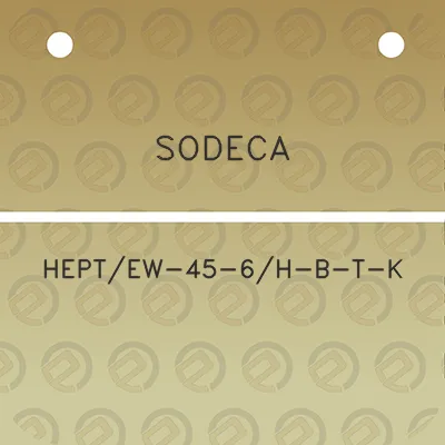 sodeca-heptew-45-6h-b-t-k